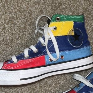 Color block converse size 8